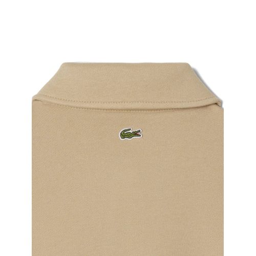 Lacoste Polo À Patch Logo - Tons Neutres