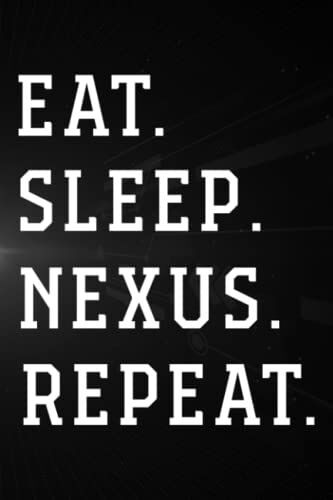 Treasure Hunting Log Book - Nexus Crypto, Eat Sleep Nexus Repeat Art: Nexus, Journal To Keep Record Of Treasure Name, Date, Location, Coordinates, ... & Notes - Gifts For Treasure Hunters,Goal