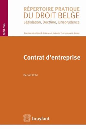 Contrat D'entreprise