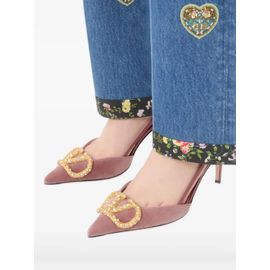 Valentino Garavani Escarpins À Bride Arrière - Rose