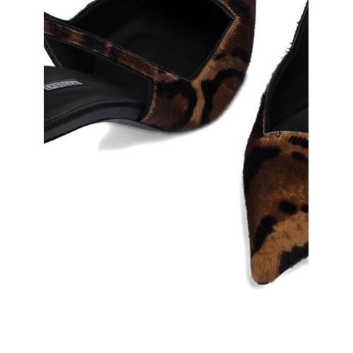 Le Silla Escarpins À Bride Arrière Amelia 70 Mm - Marron