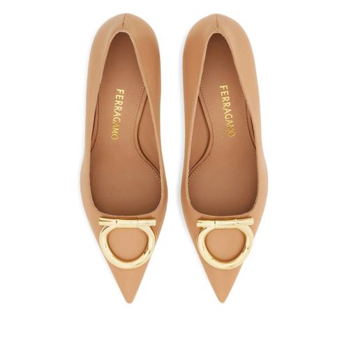 Ferragamo Escarpins À Bout Pointu - Tons Neutres