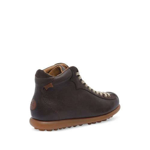 Camper Bottes À Bout Rond - Marron