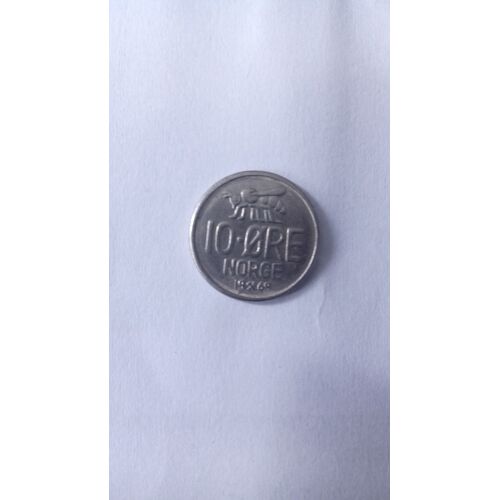 Monnaie 10 Ores Norvège 1969