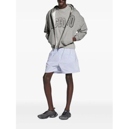 Balenciaga Boxer À Rayures - Bleu