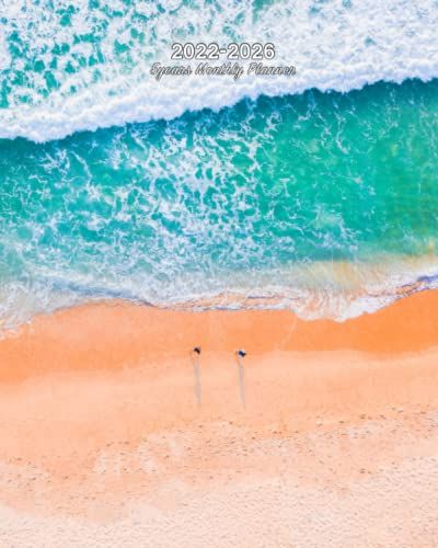 2022-2026 Monthly Planner 5 Years With Beach Cover: 60 Months Yearly Planner Monthly Calendar With Goals And...Appointment Notebook With Federal Holidays (178 Pages)