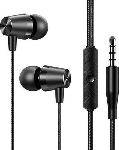 Usams S?uchawki EP-42 3,5 mm pour set 1szt. czarny/black SJ475HS01-1 (Filaire), ?couteurs, Noir