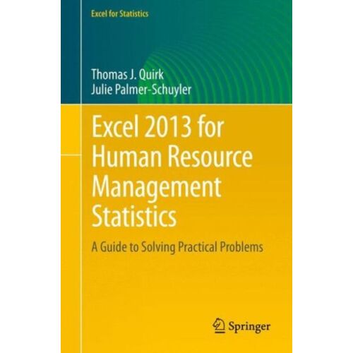 Excel 2013 For Human Resource Management Statistics