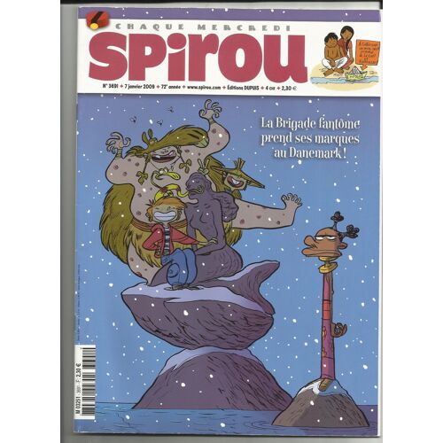 Spirou  N° 3691 : La Brigade Fantome Prend Ses Marques Au Danemark
