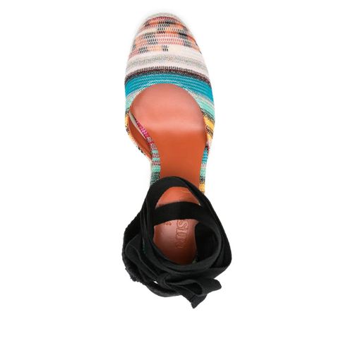 Missoni Espadrilles À Rayures 90 Mm - Tons Neutres