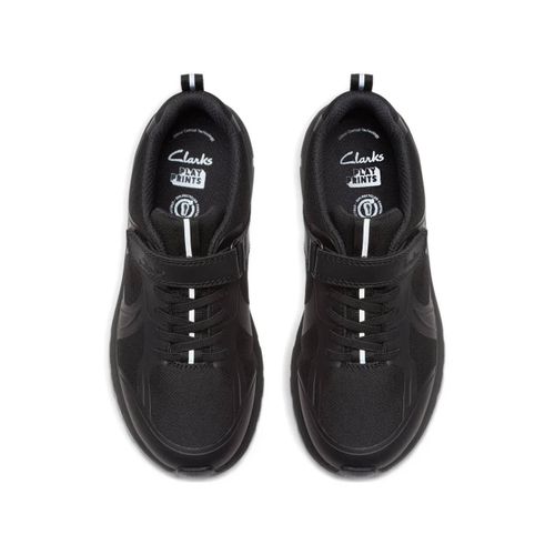Clarks Kids Baskets Selva Edge - Noir