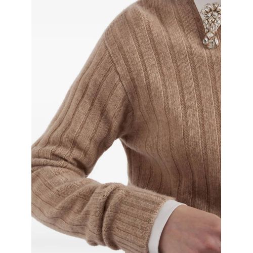 Prada Pull Re-Cashmere - Tons Neutres