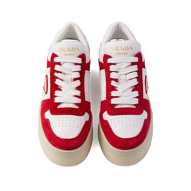 Prada Baskets Downtown Bold - Blanc