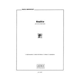 Paul Bonneau : Suite Pour Cornet Ou Bugle Et Piano (Improvisation, Danse Des Démons, Plainte, Espièglerie)