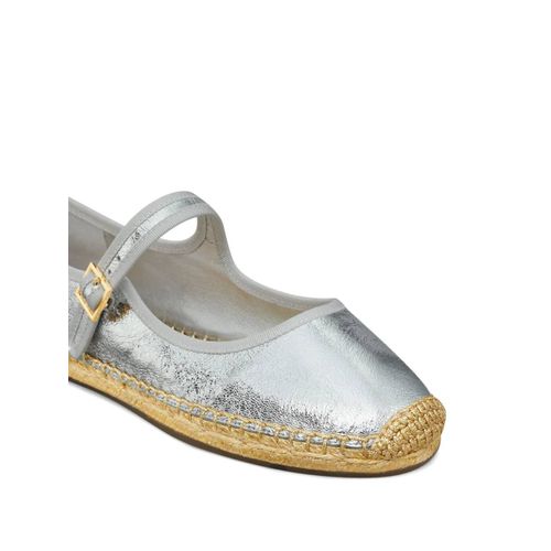 Tory Burch Espadrilles Marie Jane - Argent