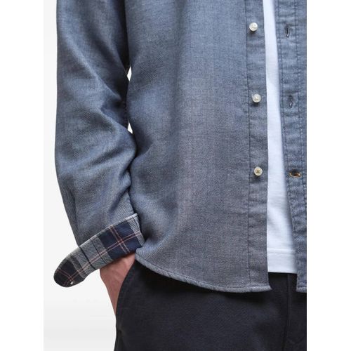 Barbour Chemise Buckley En Coton - Bleu