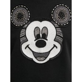 Desigual Sweat À Détails De Perles - Noir