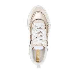 Liu Jo Baskets Colour Block À Plateforme - Tons Neutres