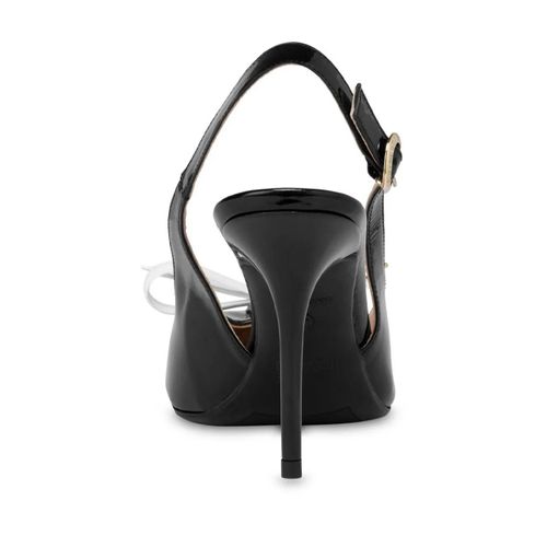 Love Moschino Escarpins En Cuir Verni À Détail De Noeud - Noir - 40-41