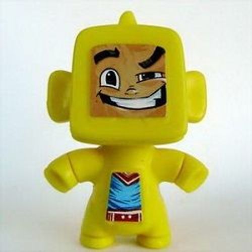 Figurine "Kinder" (2013) - Robot Jaune ( Ft040 / Ft-040 ) Avec Bpz