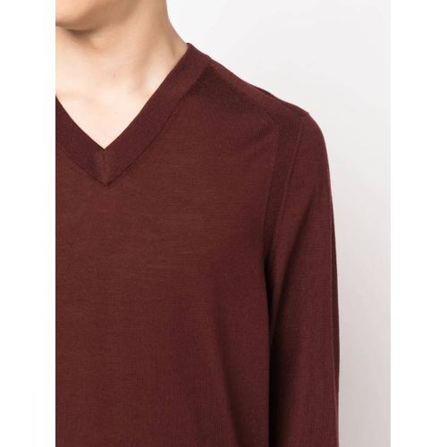 Paul Smith Pull En Laine À Manches Longues - Rouge