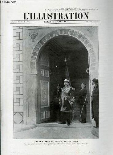 L'illustration Journal Universel N° 3620 - Gravures: Sidi Mohammed En Naceur, Bey De Tunis - Réjouissances Populaires, À Paris, Le 14 Juillet Par Photo De J.Clair-Guyot -  Manoeuvres De ...