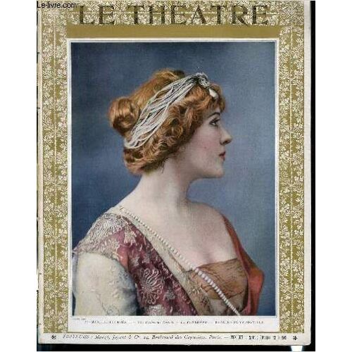 Marguerite Brésil (Rôle D'adrienne Destrié) - La Patronne -Théâtre Du Vaudeville.