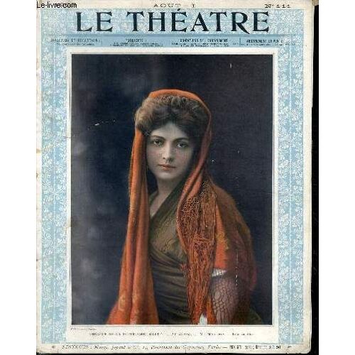 Théâtre De La Porte St Martin - Le Bossu - Mlle Muad Amy (Rôle De Flor).