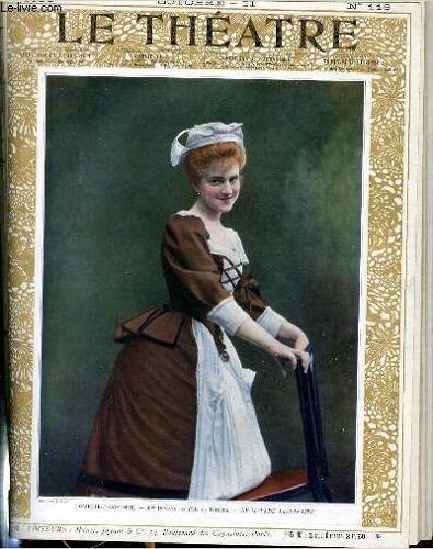 Comédie Française : Mlle Dussane (Rôle De Toinette) - Le Malade Imaginaire.