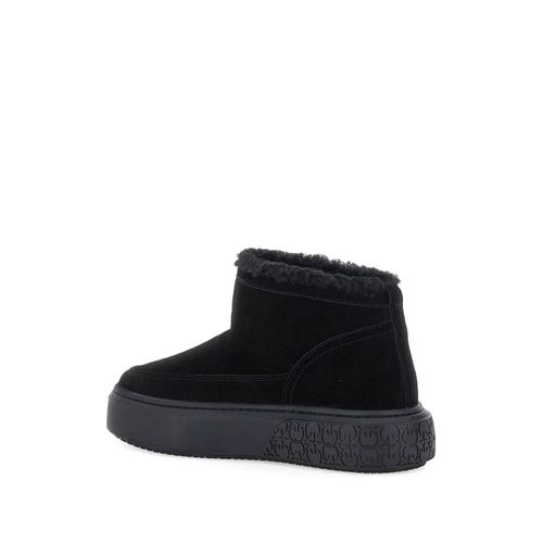 Pinko Bottes En Daim À Plateforme - Noir