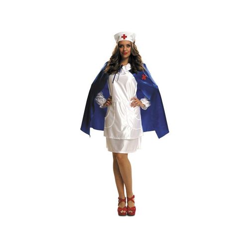 Déguisement Femme S Infermière Avec Cape Bleu