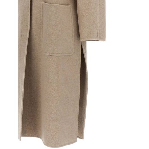 Max Mara Manteau En Cachemire À Poches Plaquées - Tons Neutres