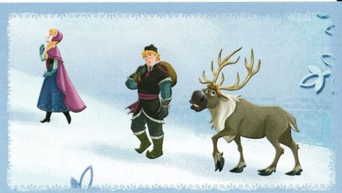 N° 126 - Stickers Image Panini La Reine Des Neiges