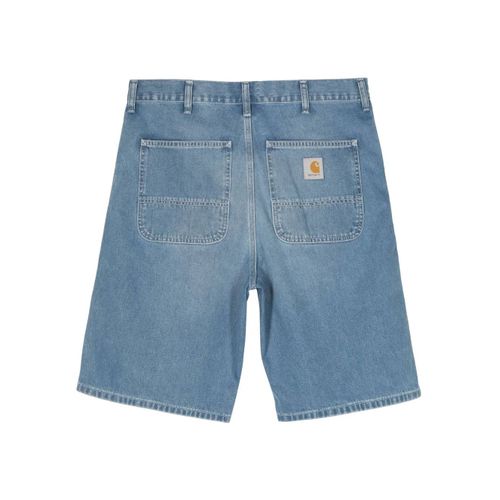 Carhartt Wip Short Simple En Jean - Bleu