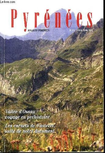 Pyrenees N°234 Avril 2008 - Préhistoire Et Figures Originales De Préhistoriens De La Vallée D'ossau Par Marsan - Ultime Aneto Par Ritter Jean - L'apres Et Poétique Parcours De Norbert ...