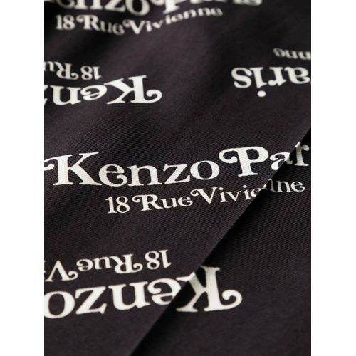 Kenzo Pantalon De Pyjama Verdy À Logo Imprimé - Noir