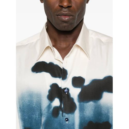 Paul Smith Chemise À Fleurs - Blanc