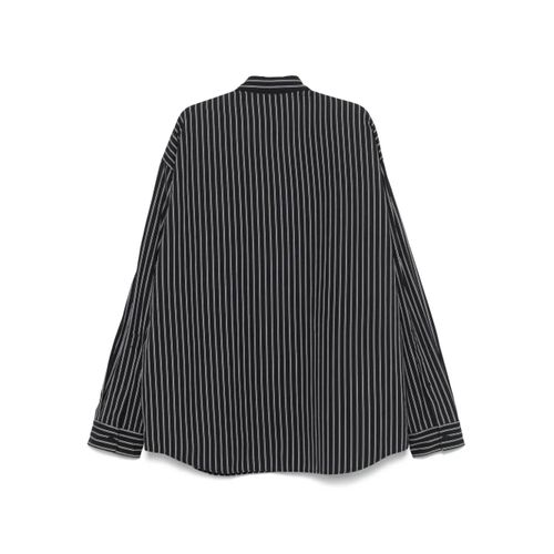 Balenciaga Chemise À Rayures - Noir