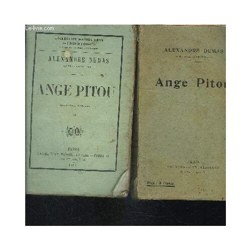 L Ange Pitou- 2 Tomes En 2 Volumes