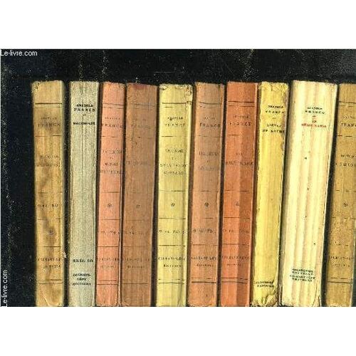 1 Lot De 25 Livres Differents De Anatole France: L Anneau D Amethyste- Balthasar- Les Contes De Jacques Tournebroche- Crainquebille- Le Crime De Sylvestre Bonnard- Les Desirs De Jean ...