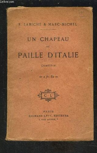 Un Chapeau De Paille D Italie