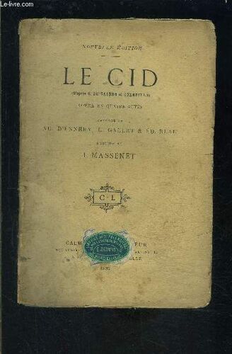Le Cid- Opera En Quatre Actes