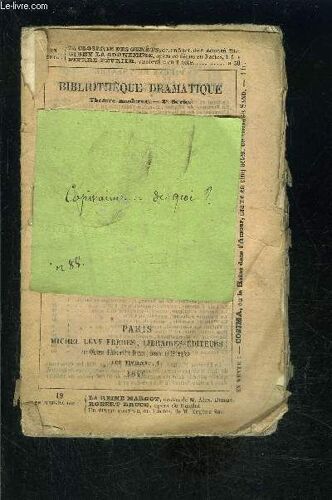 Capitaine...De Quoi? Vaudeville En Un Acte