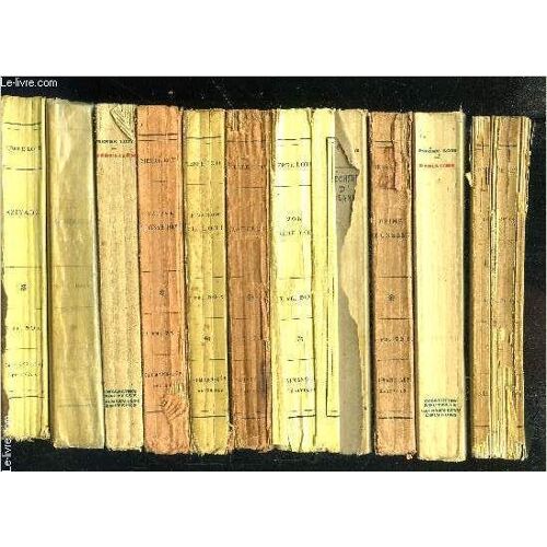1 Lot De 11 Livres Differents De Pierre Loti: Aziyade- Les Desenchantees- Jerusalem- Madame Chrysantheme- Le Mariage De Loti- Matelot- Mon Frere Yves- Pecheur D Islande- Prime Jeunesse- ...