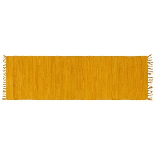 Tapis De Couloir Jaune Cumin 60 X 200 Cm Aubagne