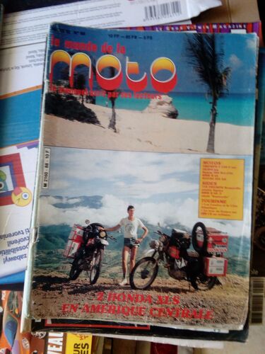 Le Monde De La Moto  N° 88 : 2 Honda Xls En Amérique Centrale