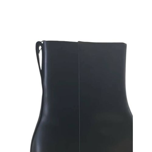 Calvin Klein Bottes En Cuir - Noir