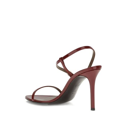 Giuseppe Zanotti Sandales À Talon Aiguille 90 Mm À Boucle - Rouge