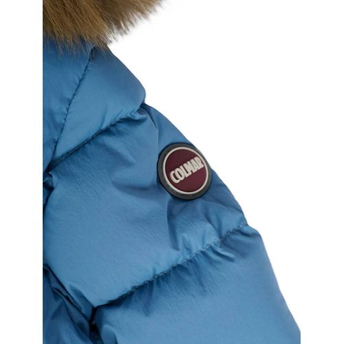 Colmar Kids Doudoune À Bords En Fourrure - Bleu