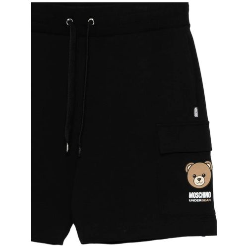 Moschino Short À Imprimé Teddy - Noir